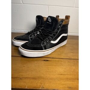 Vans Sk8-Hi MTE Scotchgard Black Tan Men's 10.5 Women's 12 Skate
